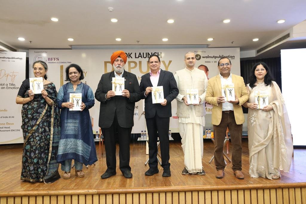 IIC में मनोज मदान की पुस्तक ‘डिप्टी: सेकंड टू नन’ का विमोचन: कॉरपोरेट जगत में पर्दे के पीछे काम करने वाले लीडर्स पर केंद्रित है किताब