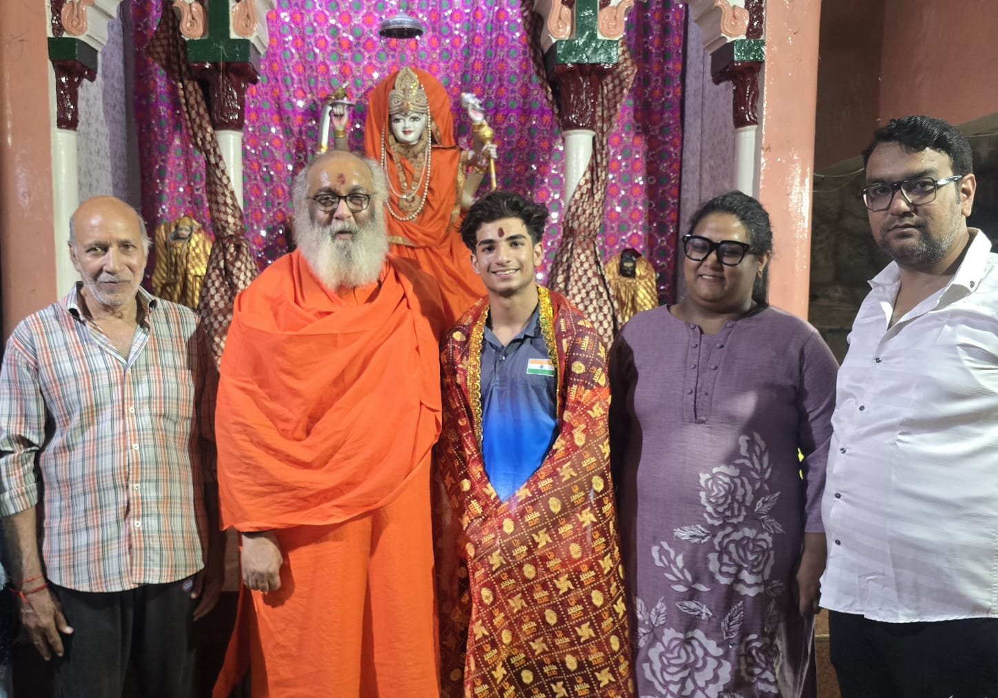 शाहदरा के राजमाता मंदिर ने बढ़ाया मदद का हाथ: मिस्र में देश का नाम रोशन करेगा युवा जिम्नास्ट आरोह शर्मा
